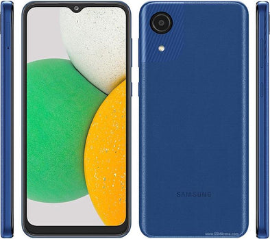 Samsung Galaxy A03 CORE 32GB - Dual Sim - Unlocked - BLUE - BRAND NEW SEALED BOX