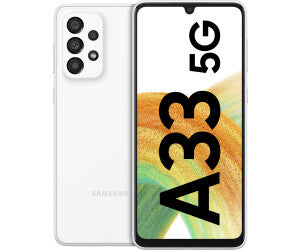 Samsung Galaxy A33 5G 128GB - 6GB RAM Unlocked - White - BRAND NEW
