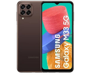 Samsung Galaxy M33 5G- 128GB- 6GB RAM - Unlocked -Brown- BRAND NEW