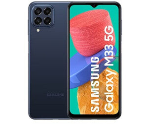 Samsung Galaxy M33 5G- 128GB- 6GB RAM - Unlocked - Blue - BRAND NEW